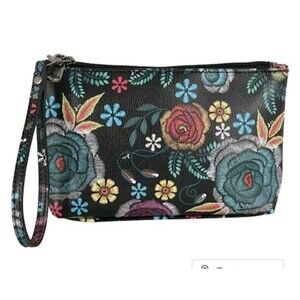 NWT Justin Essentials Pouch Women's Wristlet Wallet